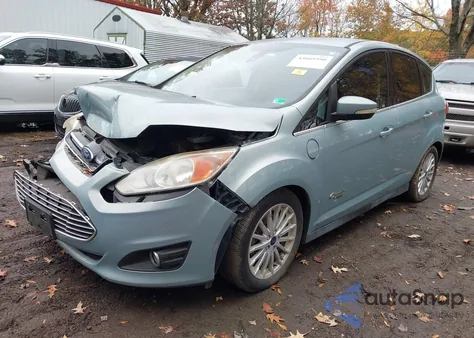 2013 Ford C-Max Energi Sel from USA, damaged, VIN 1FADP5CU5DL530922